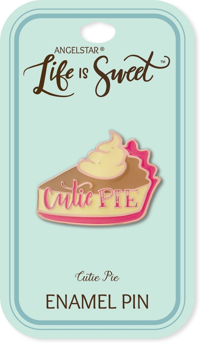 AngelStar Life is Sweet Cutie Pie Slice Enamel Lapel Pin 18117 | eBay