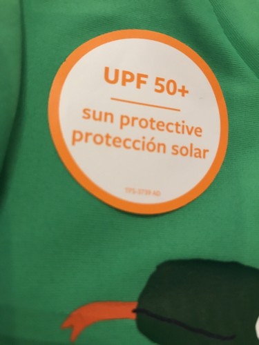 Just One You/Carters Baby Junge Leguan 6M UPF 50+ UV Sonnenschutz Strandshirt - Bild 4 von 6