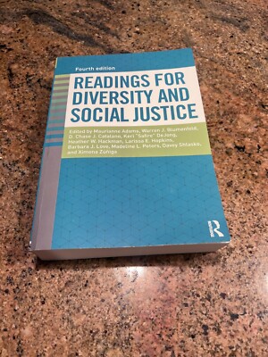 Readings for Diversity and Social Justice 4th Edition (Paperback) some underline