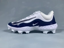 Nike Alpha Huarache Elite 4 Low MCS Navy Baseball Cleats FD6255-103 Men Size 13