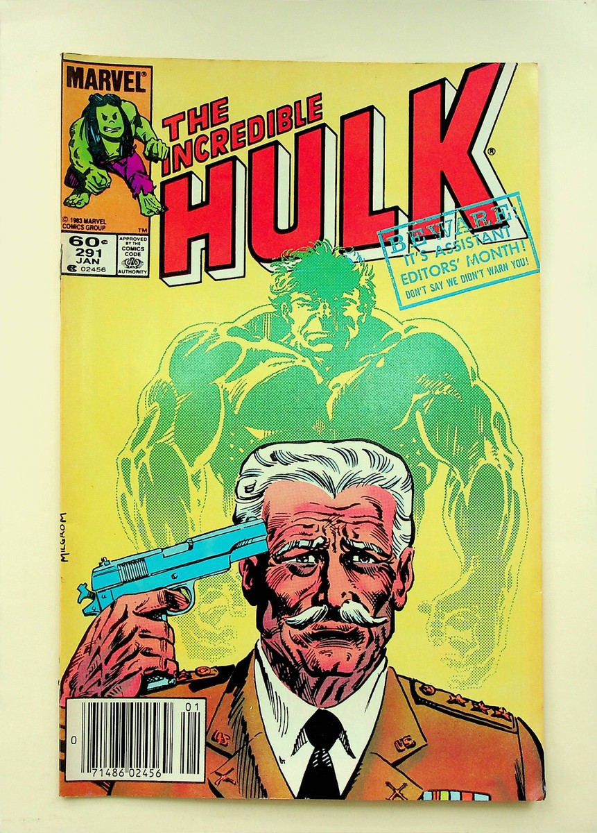 Incredible Hulk #291 (Jan 1984, Marvel) - Fine/Very Fine | eBay