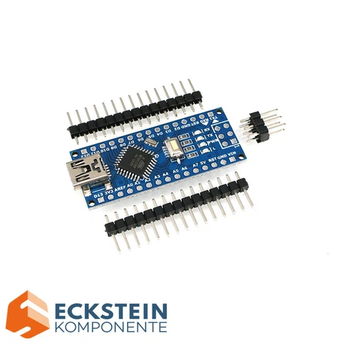 Arduino Nano V3.0 Board Atmega328PB kompatibel mini-US CH341 5V 16MHz ungelötet