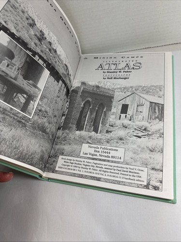 Nevada Ghost Towns & Mining Camps By Stan Paher Illustrated Atlas Author Signed - Picture 6 of 8