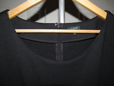 Robe Manches Tulipes J.Crew Factory – Taille 00 – Noir – Occasion Très Bon état