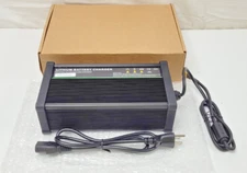 58.4V 12A Lithium Battery Charger 48V LiFePO4 RV MARINE GOLF CART NEW