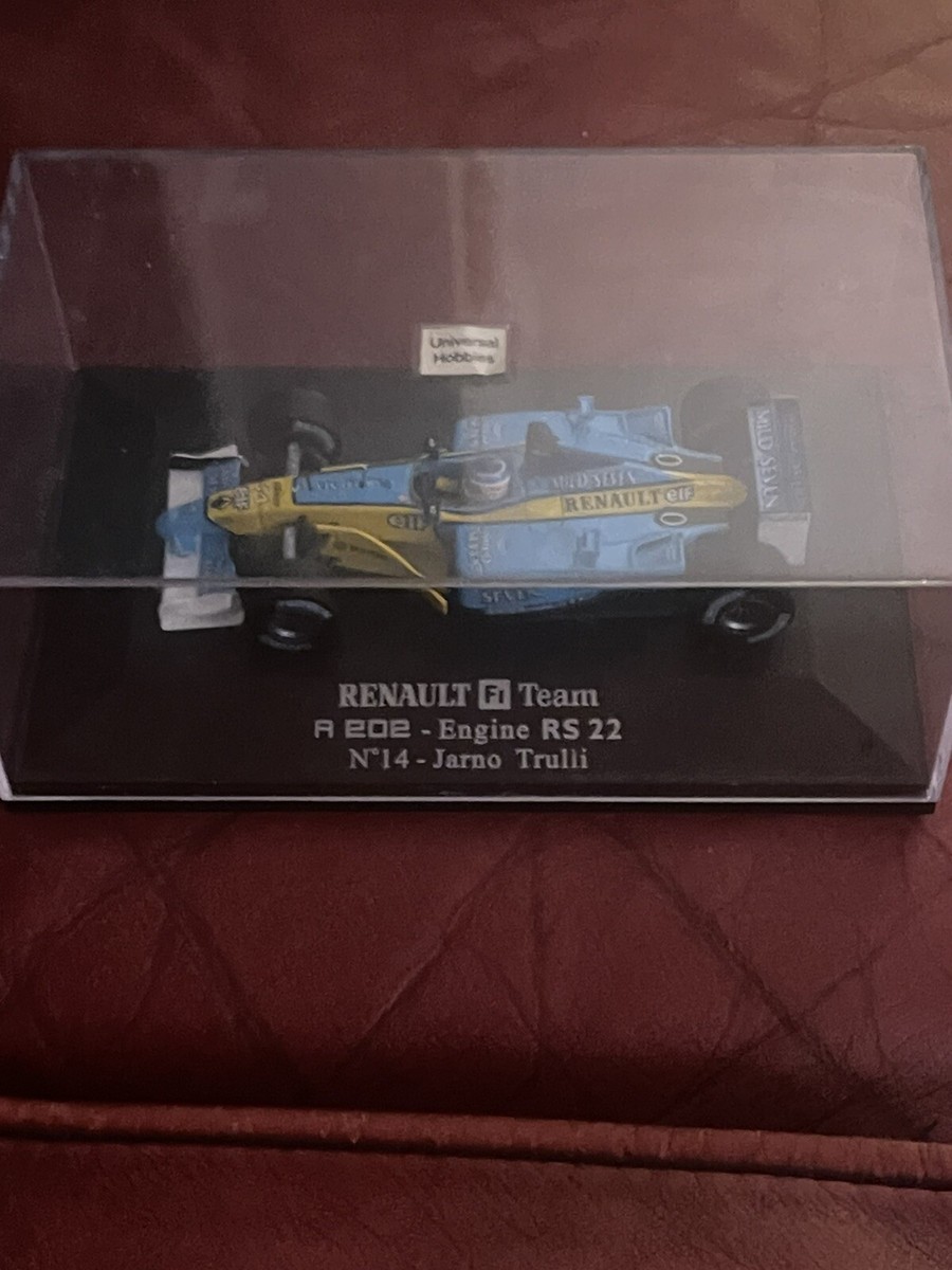 RENAULT F1 TEAM R 202 - Jarno Trulli - Jouet Renault EUR 50,00 - FR RENAULT F1 TEAM R 202 - Jarno Trulli - Jouet Renault EUR 50,00 - FR