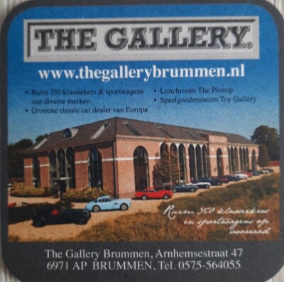 Bierdeckel - The Gallery Brummen.nl - Collection Healey Sportsmobile - Oldtimer