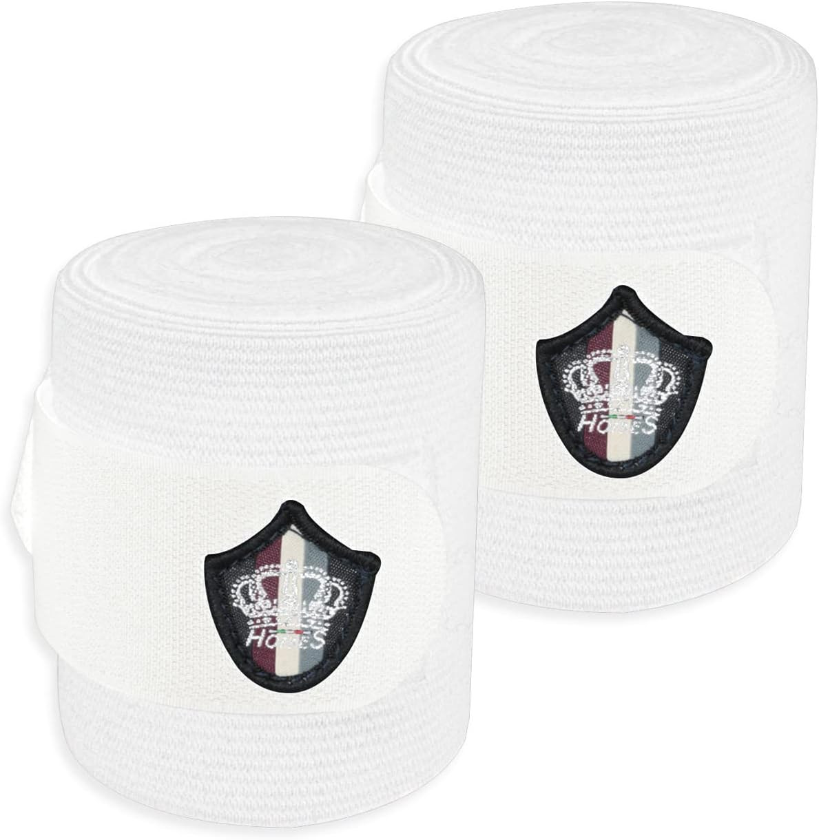 Bandes de protection cheval Crown Stripes avec fermeture velcro renforcée - 2