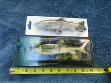  Glide Baits ,7-inches Jointed Hard bait, Atlantic salmon, Rainbow trout