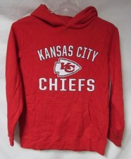 Kansas City Chiefs Youth Size Large Pullover Hoodie/Sweatshirt C1 5899