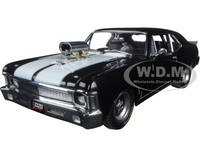 1970 Chevrolet Nova 1320 Kings Blown Drag Black Ed. To 1074pc 1/18 Gmp 18808 1970 Chevrolet Nova 1320 Kings Blown Drag Black Ed. To 1074pc 1/18 Gmp 18808