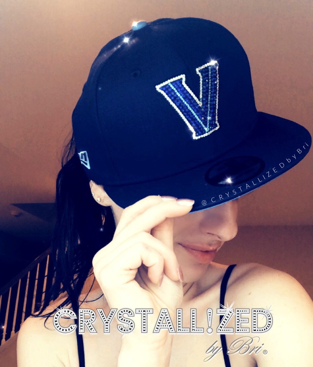Bling Any School Hat AUSTRIAN CRYSTAL Snapback Cap Bedazzle 