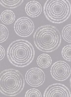 Erismann Tapete Vlies Black And White 5406-31 Grau Weiß Stylisch Kreise