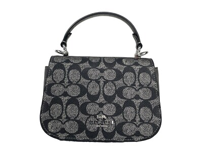 国内即発COACHメタリックシグネチャートップハンドルバッグCX576 Coach Lysa Top Handle Bag in Signature Metallic Canvas