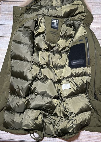 CHICAGO BULLS NBA BASKETBALL JACKET PARKA GREEN MEN'S SIZE LARGE PRIMARY NBA - Picture 2 of 14