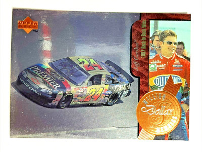 HOFer JEFF GORDON 1997 Upper Deck MILLION DOLLAR MEMOIRS INSERT Racing Card #MM8