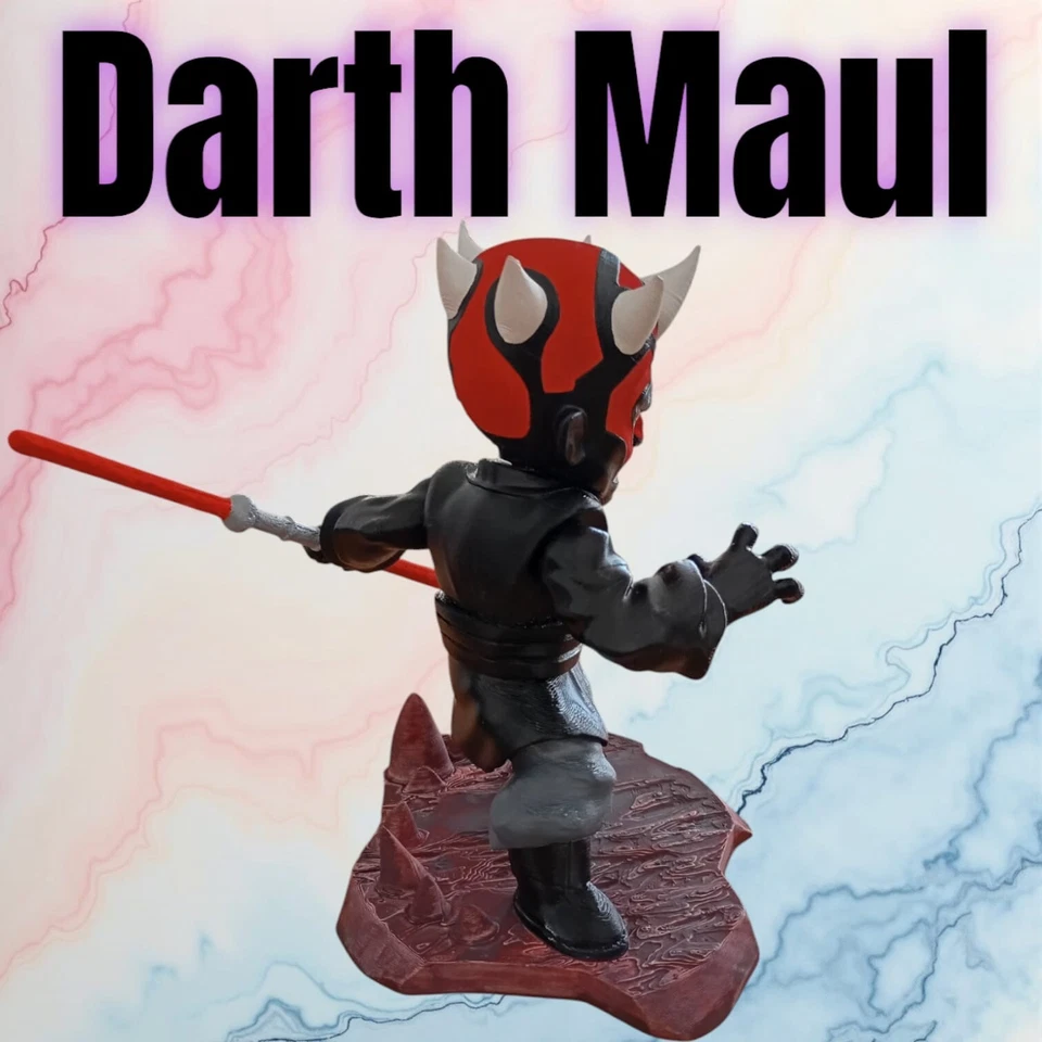 Figura 3D Darth Maul Star Wars - Imagen 4 de 4