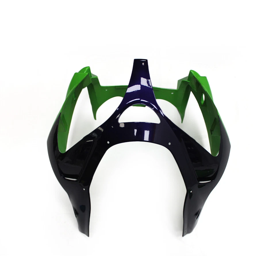 Kit de carenados verde azul para carrocería de inyección ABS Kawasaki Ninja ZX9R 2000 2001 Foto 3 de 4