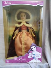 Disney 2003 Brass Key Keepsakes Disney Princess "Belle" Porcelain Doll 16" UIB