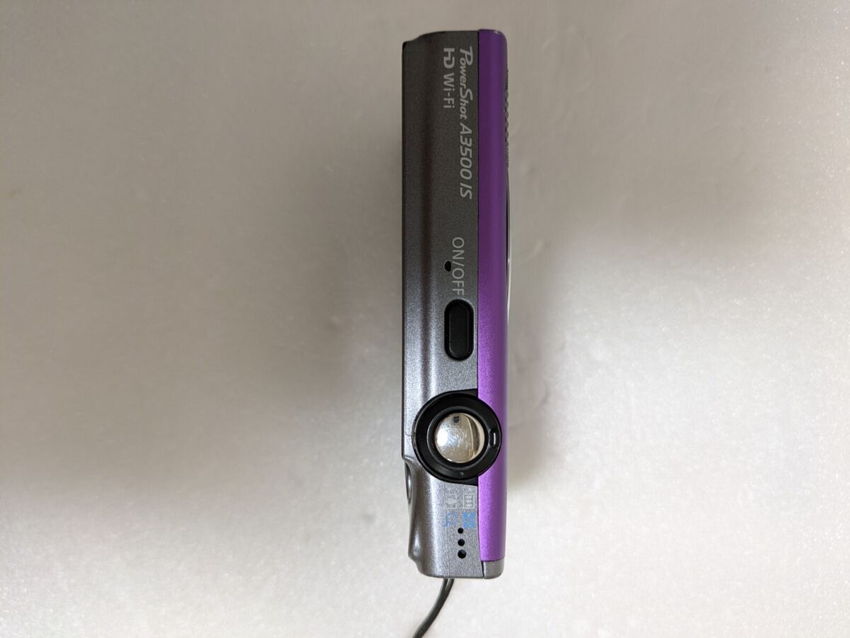 Canon PowerShot A3500 IS Purple 16.0MP Compact Digital Canon PowerShot A3500 IS Purple 16.0MP Compact Digital