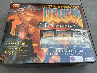 The Depths Of Doom Trilogy PC CD Rom 1997 Doom I & II & ML - Factory Sealed