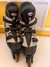 $ Inlineskates Gr. 44 Schwarz Street fighter Racer 450 $ Nutz Preisvorschlag! $