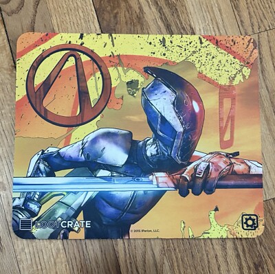 New Loot Crate Exclusive Borderlands Zero Mouse Pad Gaming Mat 10 ''X 12''