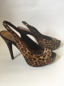 slingback leopard shoes