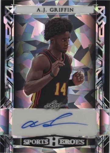 2024 Leaf Metal Sports Heroes - AJ Griffin #BA-AJG