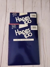 Hanes Too Pantyhose Day Sheers 2 Pair White Pearl Size CD Control Top