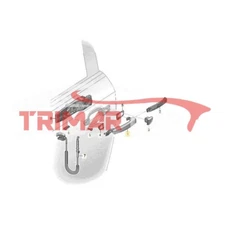 8V0839885 exterior door handle rear right Audi A3 Sportback (8VA, 8VF) (2015)