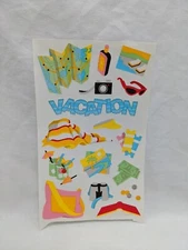 Vintage 2002 Mrs Grossmans Vacation Stickers