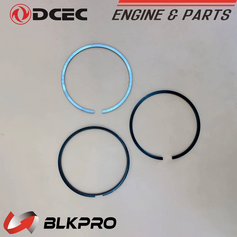 Juego de anillos de pistón DCEC Cummins originales para Dodge Ram 5,9 L 12 V 89-98,5 3802421 Foto 3 de 4