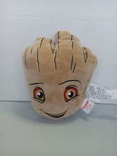 Marvel Guardians Of The Galaxy GROOT Face Plush Pillow Stuffed