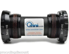 OMNI Racer WORLDS LIGHTEST Ti CERAMIC Bottom Bracket Shimano Hollowtech II: 74g