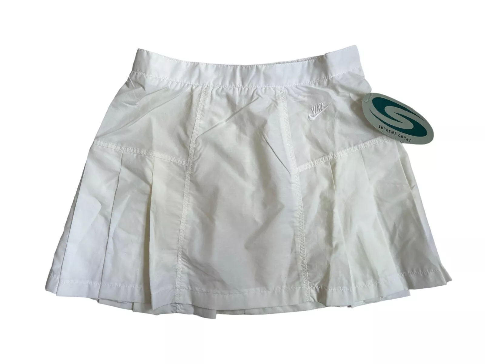 Jupe de tennis Vintage Nike Supreme Court Femme Taille Moyenne Neuf avec étiquettes Années 90