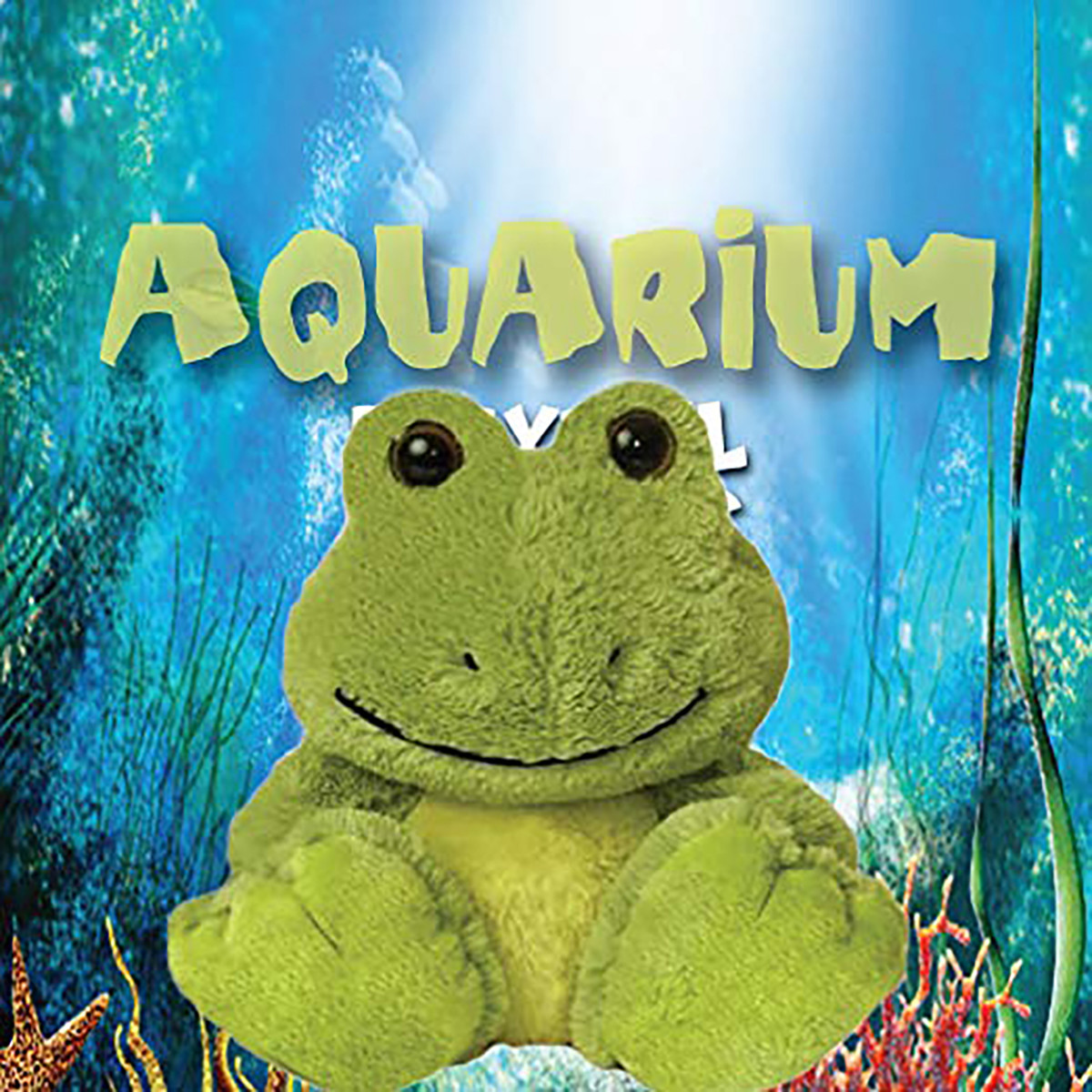 Зеленая лягушка, собравшая друзей в конский хвост, делает держатель для конского хвоста