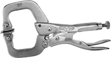 Vise-Grip 6SP 6" Long, 20/8" Capacity Locking C-Clamp with Swivel Pads