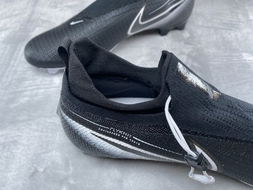 Nike Men’s Vapor 360 Pro Edge Cleats 13.5 Black White Flyknit Futbol Football - Picture 5 of 23
