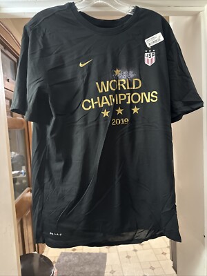 USWNT 2019 Champion Shirt Stars USA Mens Large World