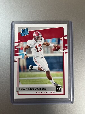 Tua Tagovailoa Alabama/Miami Dolphins Panini Donruss DP NFL 2020RATED ROOKIE