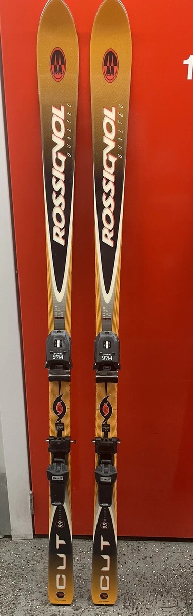 Rossingnol Dualtec CUT 9.9 Steering 177cm Skis with Marker M46 bindings