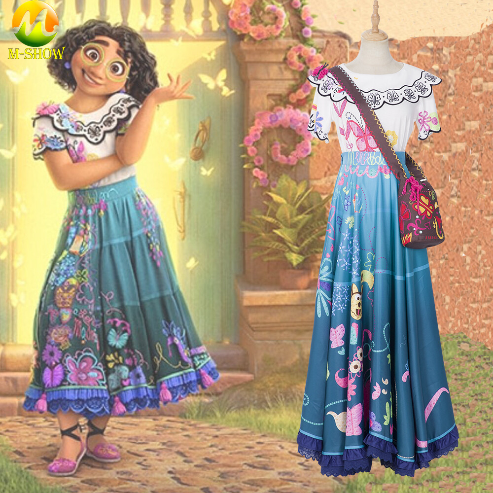 Encanto dress / Mirabel Madrigal dress/ Encanto Halloween costume