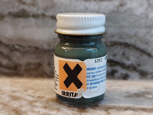 AEROMASTER - WARBIRD COLORS - .5 oz ACRYLIC PAINT - GREEN I VERDE MIMETICO - Picture 5 of 6