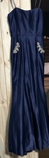 blondie nites Strapless mermaid with pockets prom dress