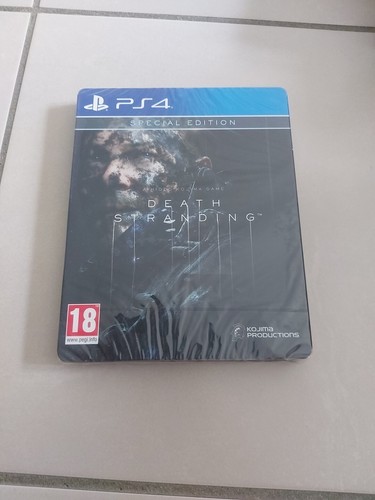 DEATH STRANDING SPECIAL EDITION STEELBOOK SONY PS4 NEUF SOUS BLISTER VF