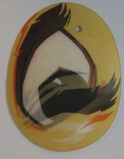 Large Unusual 1960s Vari-Vue Winking / Blinking Eye Lenticular  5 1/4" x 6 1/2"