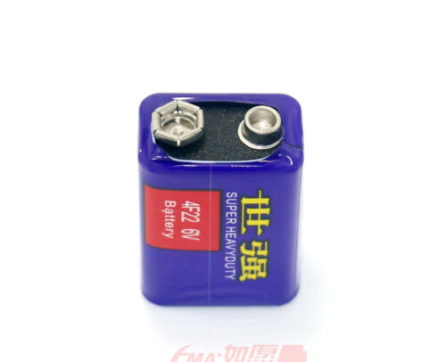 2Pcs  4F22 6V Carbon Zinc Battery for Voltage Multimeter Remote control device - Picture 1 of 13