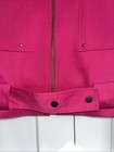 NEW WITHOUT TAGS Prague Hot Pink Barbie Zip Up Jacket Size Large — photo 3