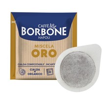 Caffè Borbone Gold Coffee Blend Compostable Pod — 100 x 44mm Paper Pods of Rich 0.29 per lighter